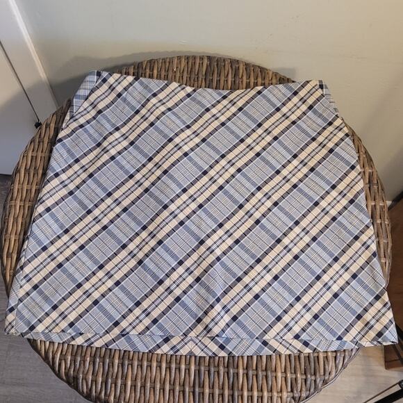 NWT Old Navy Plaid Mini Skirt Size 10 Side Pockets Preppy Academia Italy Fabric - Picture 1 of 15